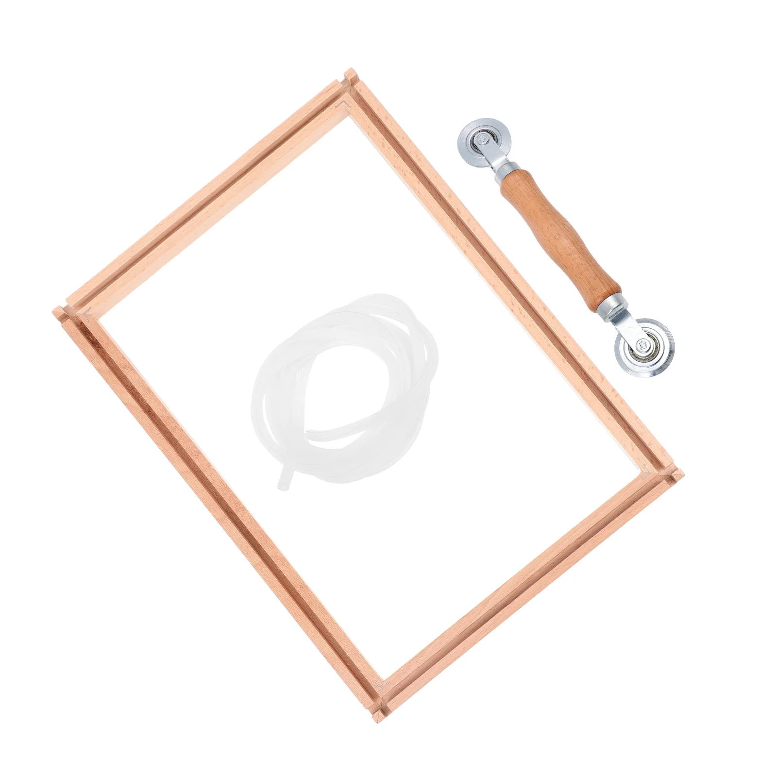 

1 Set of Embroidery Tapestry Frame Scroll Cross Stitch Stand DIY Sewing Tool