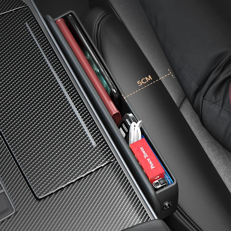 

Multifunctional Center Console Pocket Organizer and Storage Between Front Seats Universal Fit Car Accessories
