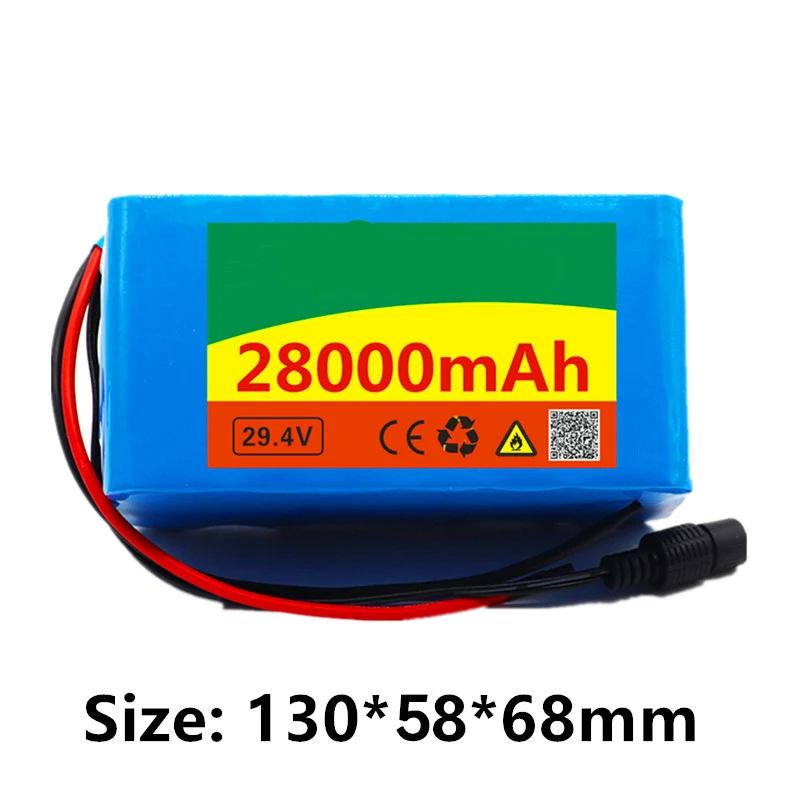 

7s3p 24V 28Ah 18650 Battery li-ion battery pack 29.4V 28000mAh Electric bicycle moped /Li-ion battery pack with BMS+ charger