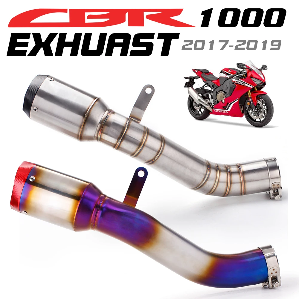 

Слипоны для cbr1000rr, модифицированный глушитель выхлопной трубы из титанового сплава 2017-2019