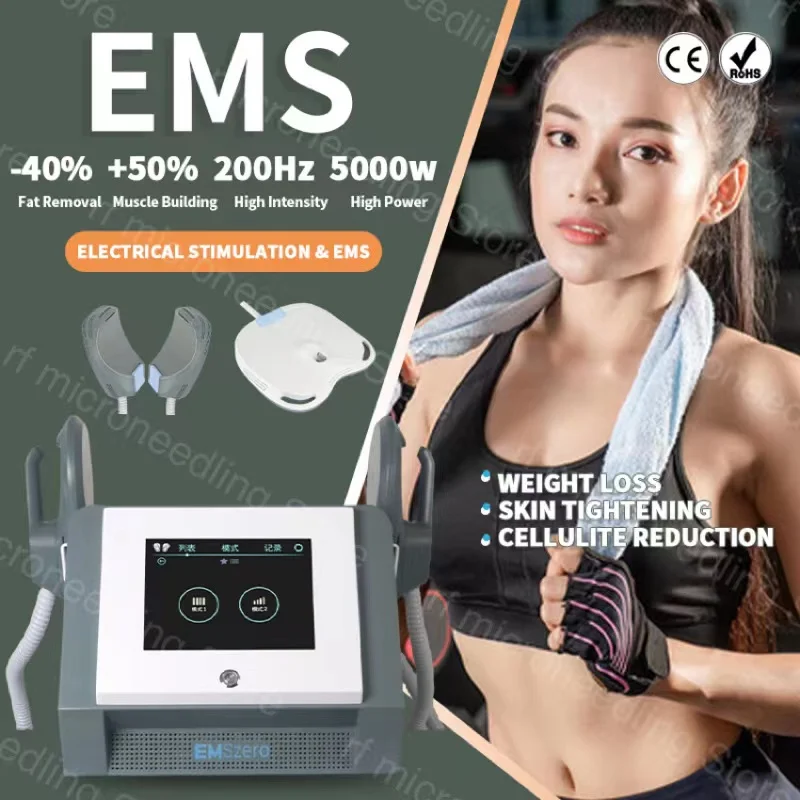 

DLS-EMSLIM Portable Electromagnetic Body Emszero Slimming Muscle Stimulate Fat Removal Body Slimming build muscle Machine