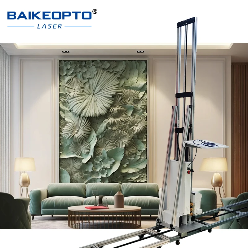 Фото BK-UP1400W Pro 3D УФ-чернила Автоматический стекло Дерево Металл Керамика Цифровой настенный струйный принтер Прямая покраска Печатные машины Цена №4