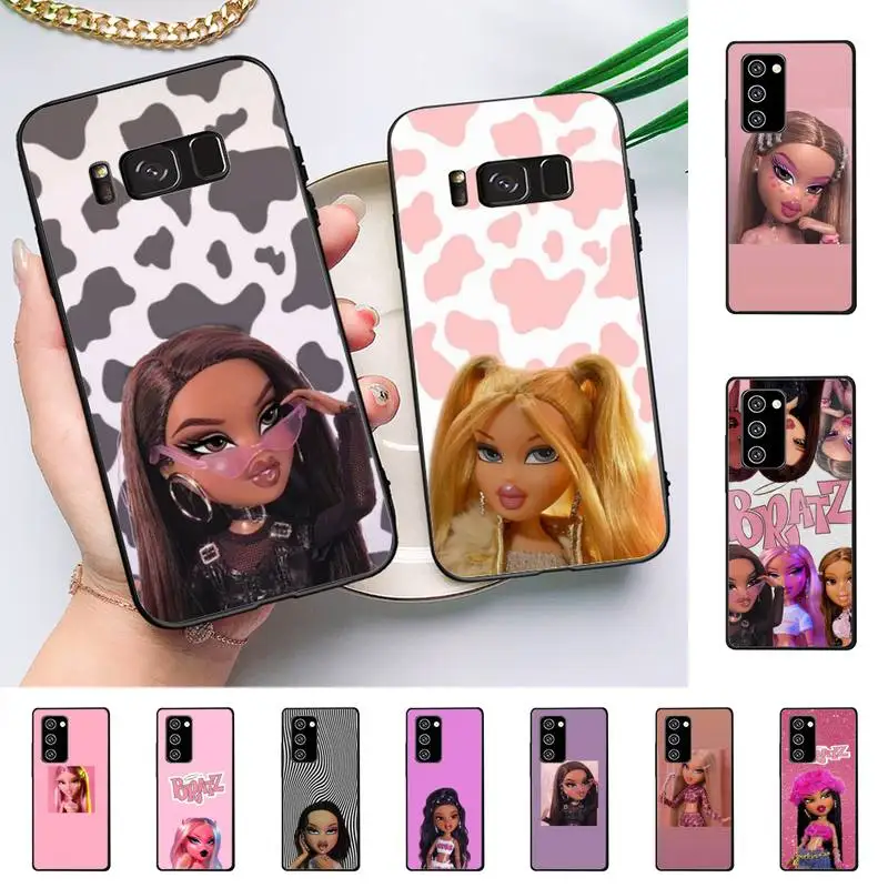 

lovely Doll Bratz Phone Case for Samsung Note 5 7 8 9 10 20 pro plus lite ultra A21 12 72
