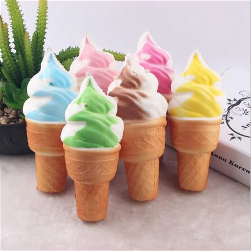 Simulation Ice Cream Fake Cone Pu Lifelike Ice Cream Photography Props 10cm Food Dessert Decoration Display For Photo Props