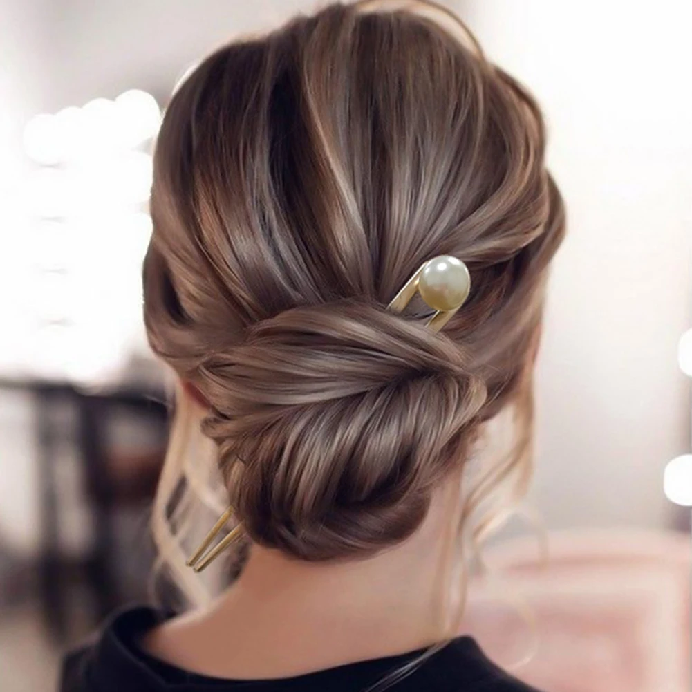 

2022 новые модные женские свадебные заколки с белым жемчугом для выпускного вечера заколки для волос Инструменты для укладки волос аксессуар...