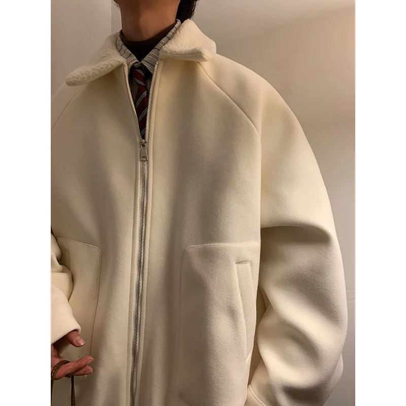 Winter Jacket Men Warm Fashion 3-color Thickened Jacket Men Streetwear Korean Loose Thick Short Coat Mens Parker Clothes M-3XL