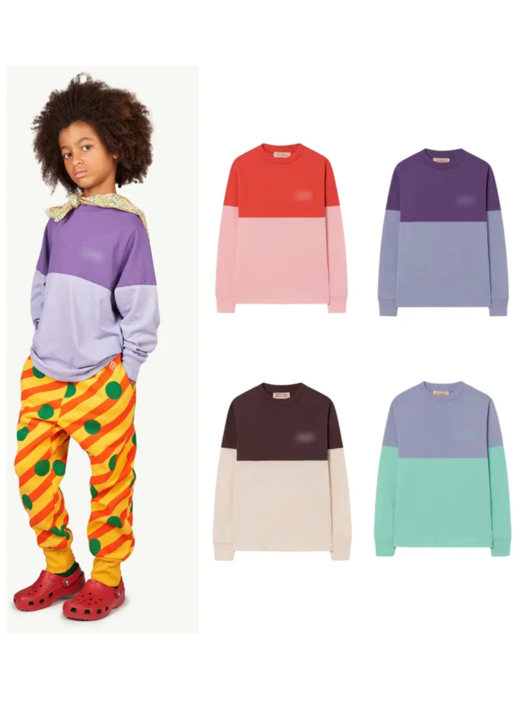 

Детский осенний хлопковый топ для мальчиков и девочек 2- 12 лет