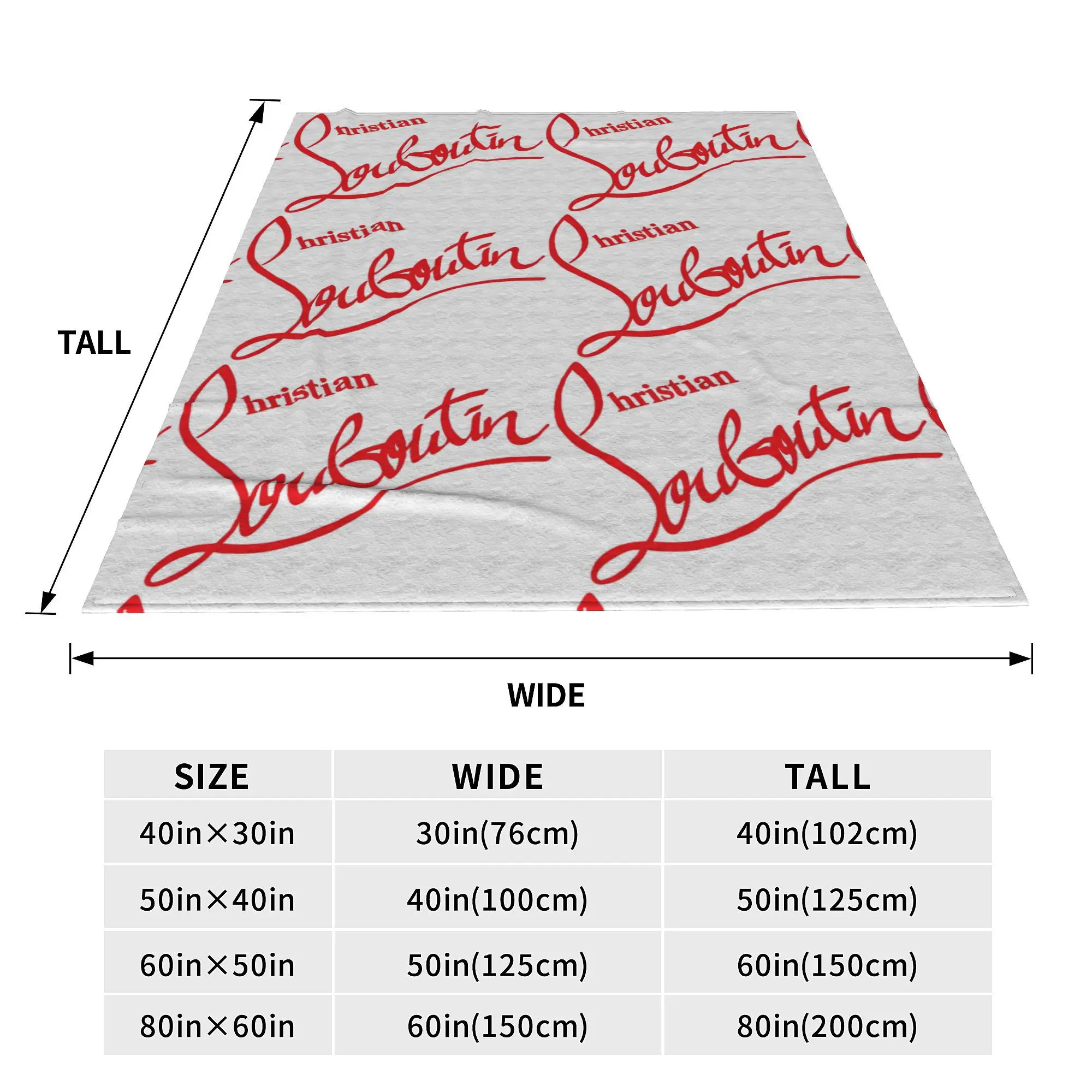 Одеяла Люboutins на высоком каблуке Christians фланелевые мягкие пледы с логотипом для