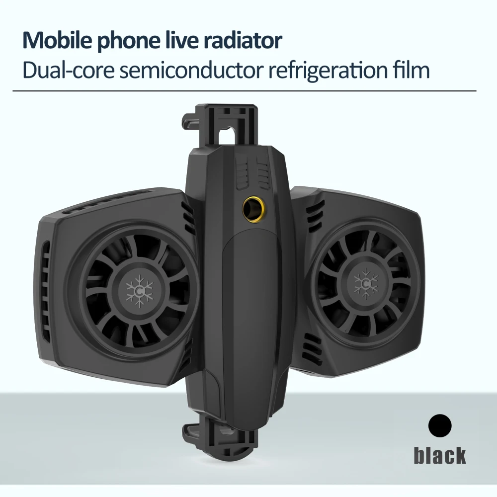 

Охлаждающий вентилятор с двойным вентилятором для игрового мобильного геймпада, охлаждающий контроллер для Iphone/samsung, теплоотвод, Артефакт охлаждения