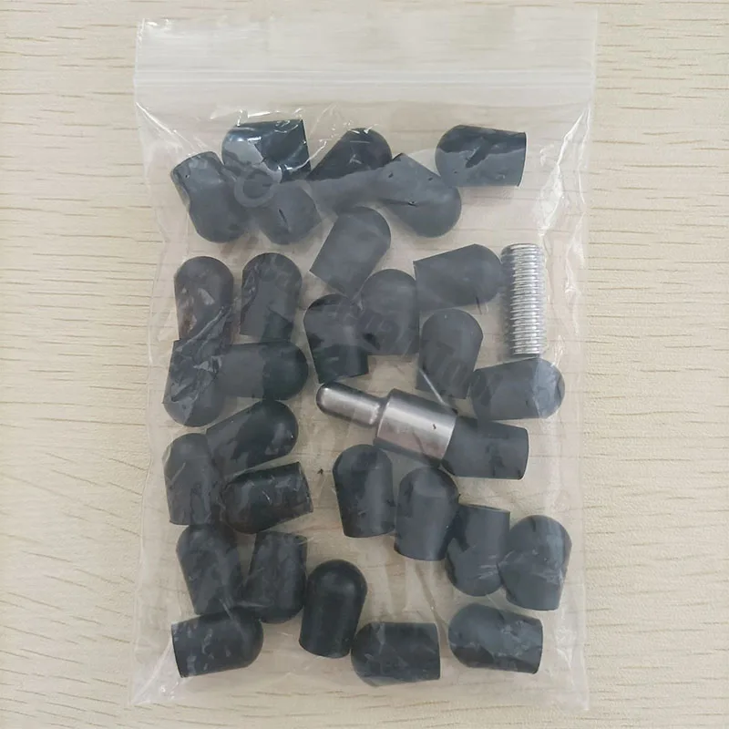 30 шт., инструмент для ремонта вмятин автомобиля, крючок и молоток, головка двойного назначения, резьба M8, аксессуары для ремонта вмятин, краска без повреждений