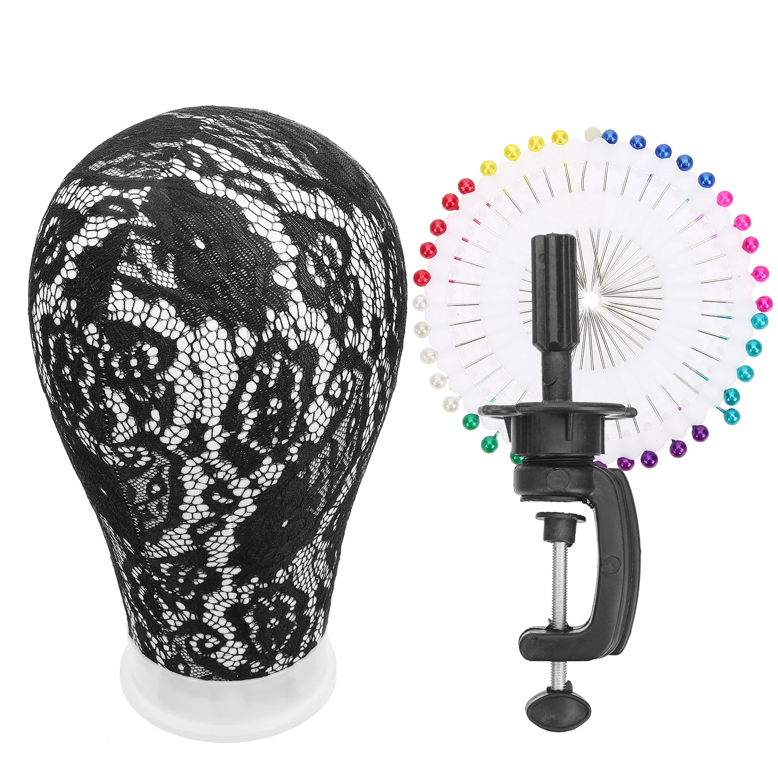 

Head Mount Display Mannequin Hair Stands Dressing Shop Barber Holders Block Organizers Tools Canvas Styling Stand