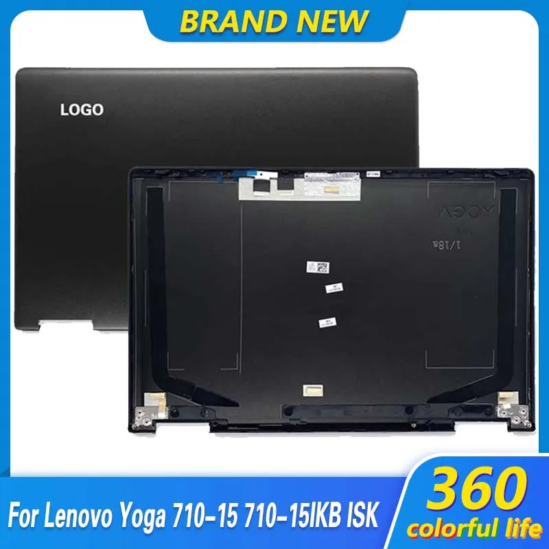 

Новый оригинальный чехол для ноутбука Lenovo Yoga 710-15 710-15IKB 710-15ISK, задняя крышка ЖК-дисплея, верхняя крышка 5CB0L47338 AM1JI000200