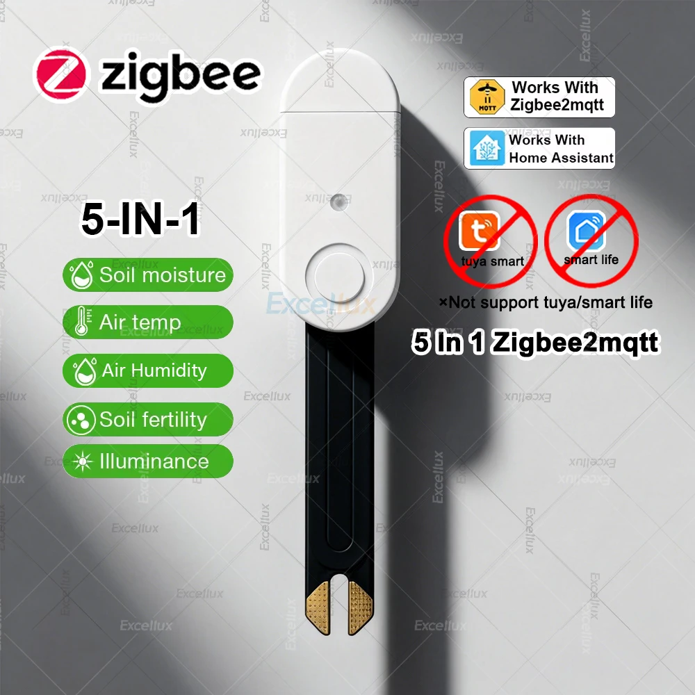 

5 в 1 Zigbee Тестер Почвы