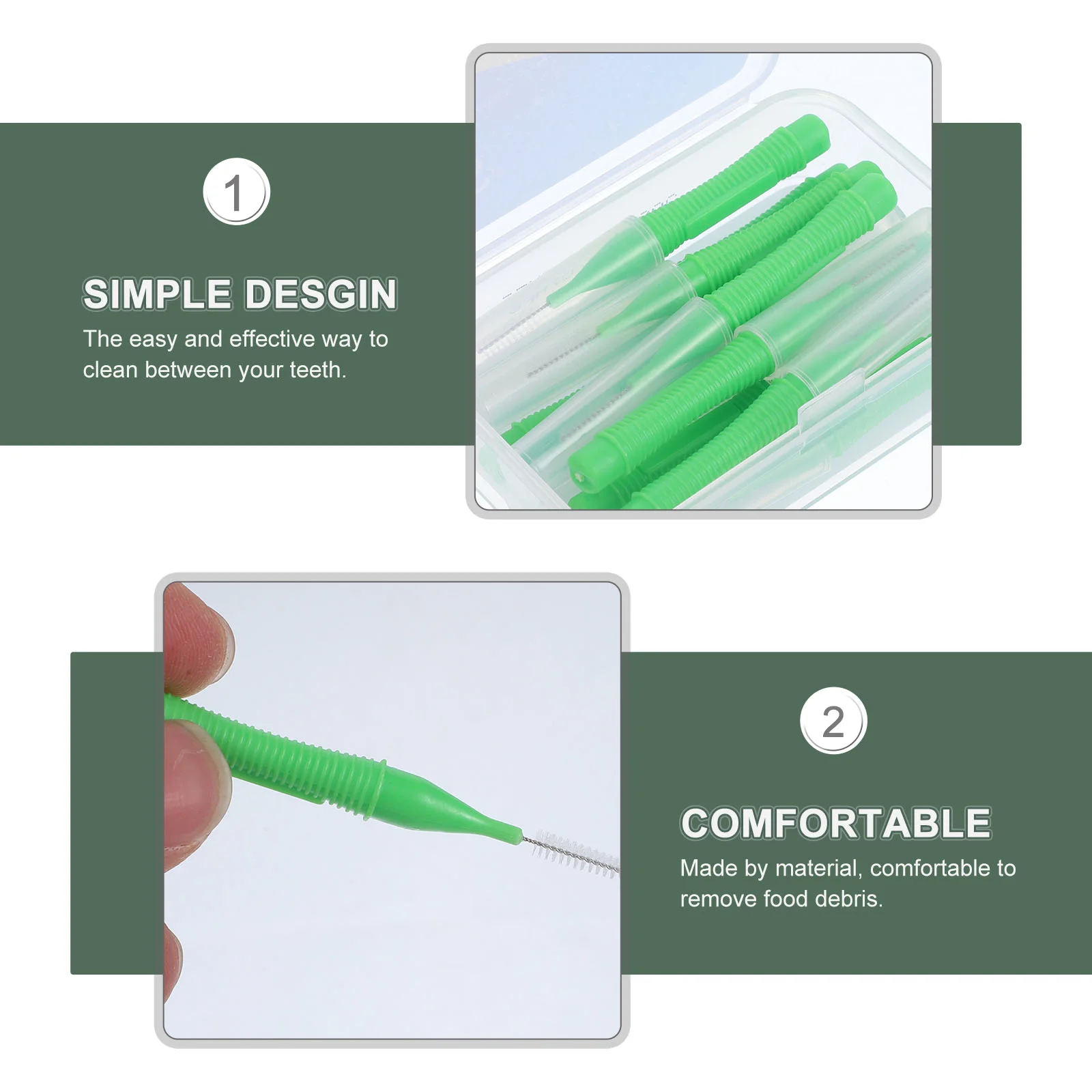 Рисунок 6 - Межзубная щетка, зубная нить, чистящие