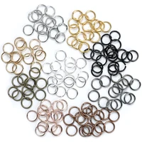 4 20mm 200pcslot open jump rings metal split ring connectors for diy bracelet necklace jewelry findings accessories supplies