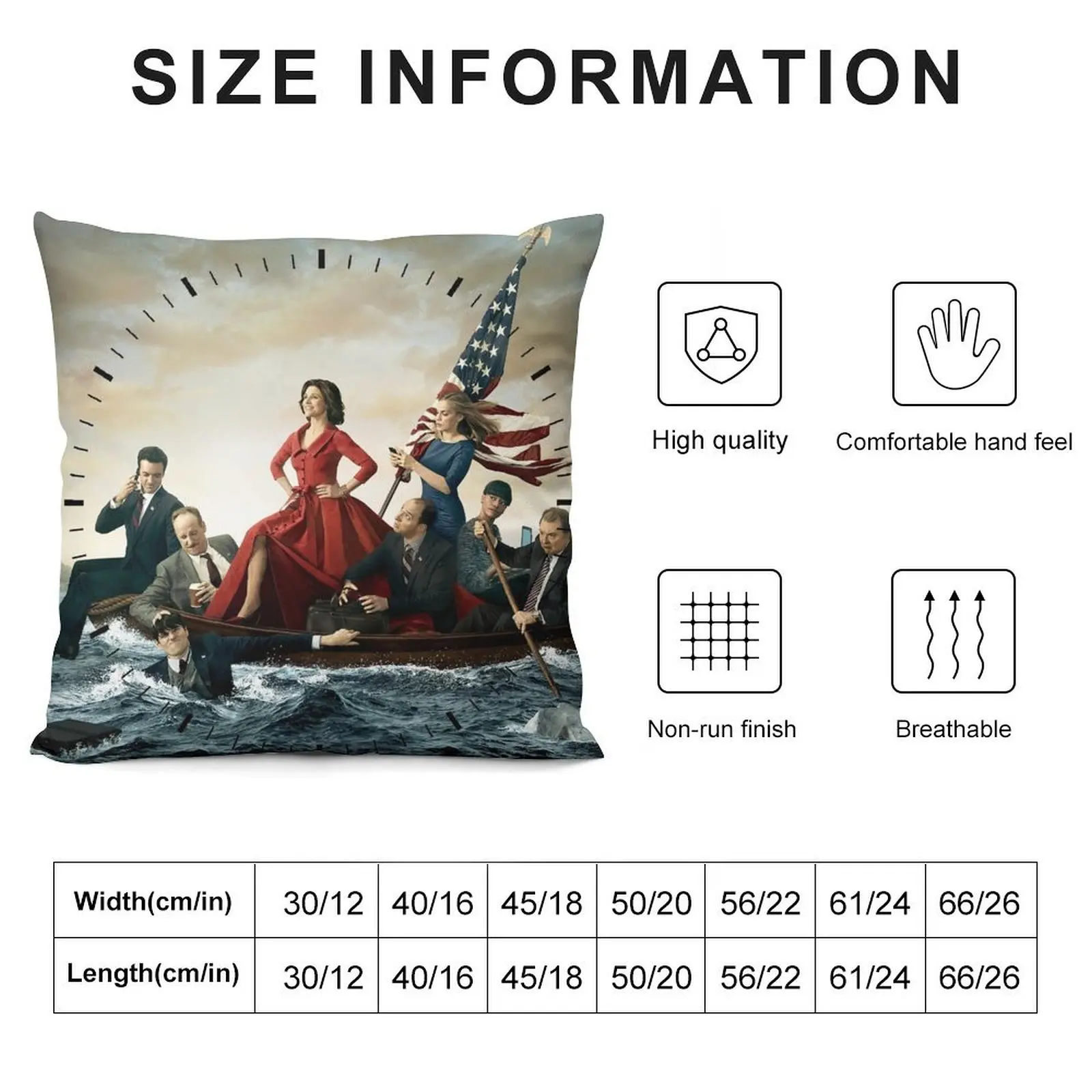 Декоративная подушка Veep Clock диванные подушки декоративная наволочка чехол для