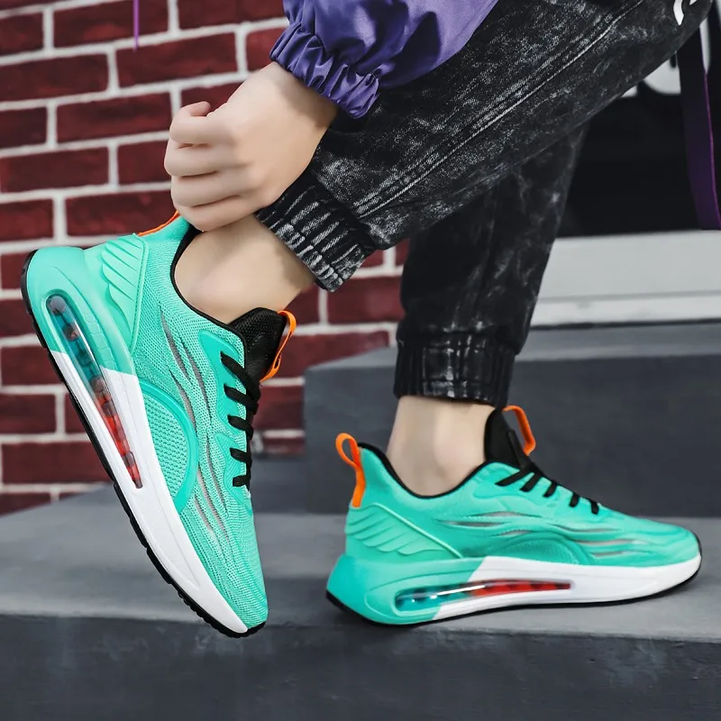 NEW Anti-Slip Breathable Men's Casual Sneakers Adult Teenagers Outdoor Running Shoes Walking Shoes School Sports Shoes 39-44