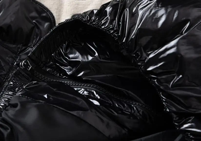 Мужские индивидуальные пуховые парки в стиле хип-хоп с вышивкой скелета уличное