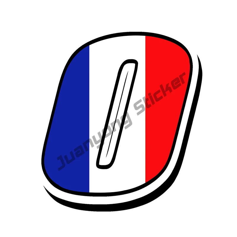 

Car Sticker Racing Numbers Vinyl France Flag Stickers Waterproof Decal Moto Auto ATV BIKE Cover scratches Decoration PVC13x9cm