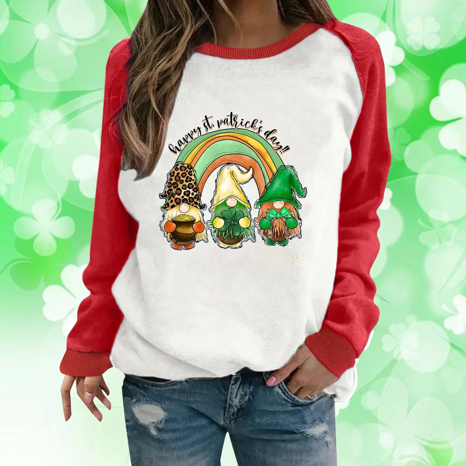 

Дизайнерские женские свитшоты, Женский Повседневный пуловер с длинным рукавом и круглым вырезом, с принтом, свитшоты без косточек, милая бл...