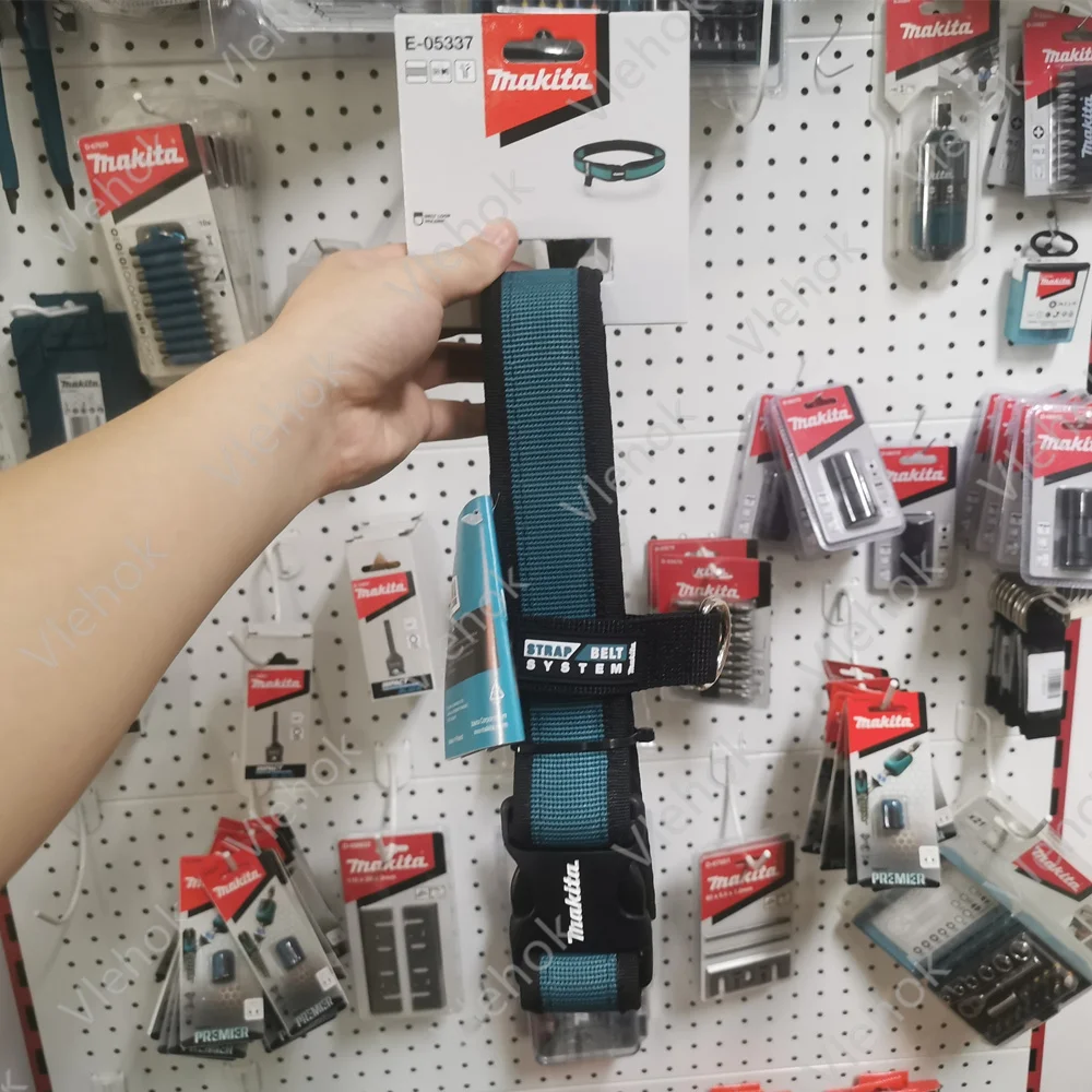 

Makita E-05337 Multifunctional Tool Belts Shoulder Strap Adjustable Work Waist Utility Belt Oxford Cloth Repair Kit