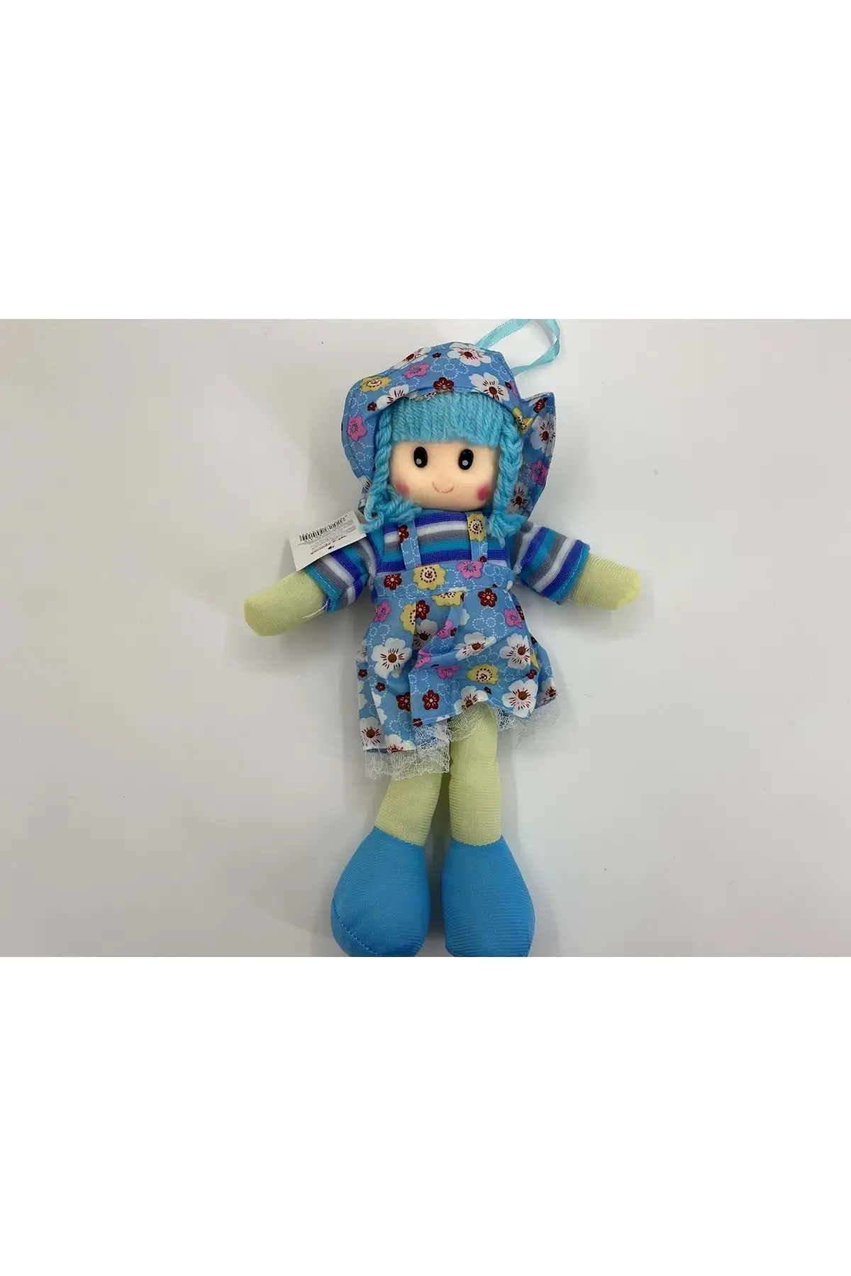 

Кукла из синей ткани 30 см