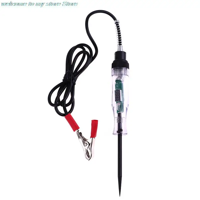 

Высококачественный автомобильный 6 в, 12 В, 24 В постоянного тока, тестер цепи напряжения для грузовика, автомобильный тестер, вольтметр, Длинн...