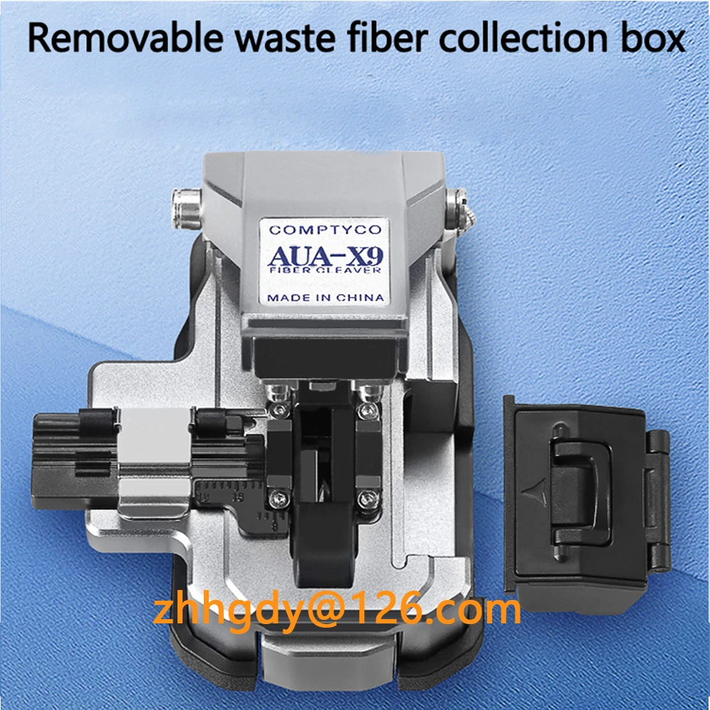 FTTH high-precision AUA-X9 for cold joint/hot melt optical fiber cutting machine 24 surface blade 3-in-1 fixture cutting tool