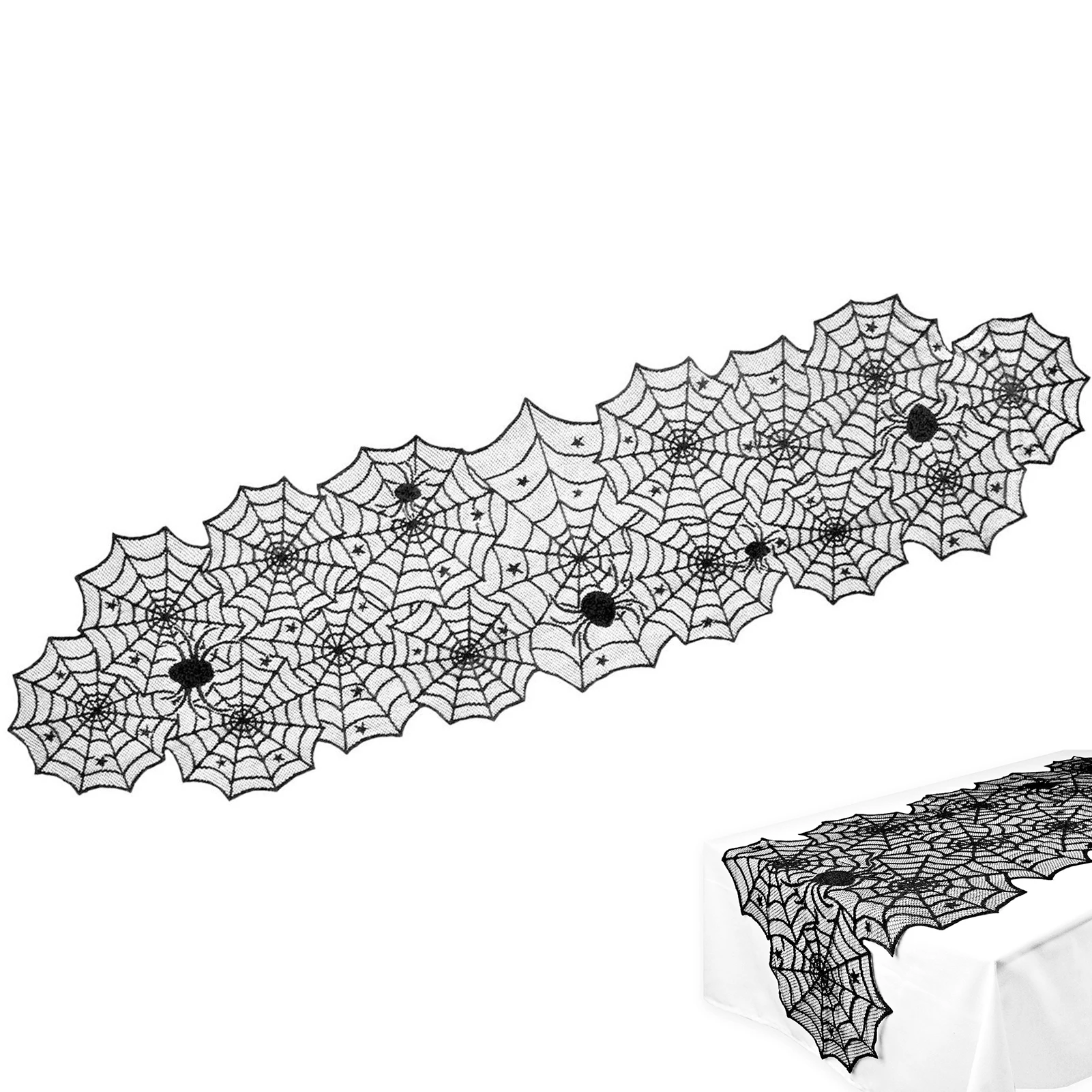 For Gothic Halloween Party Home Table Decorations