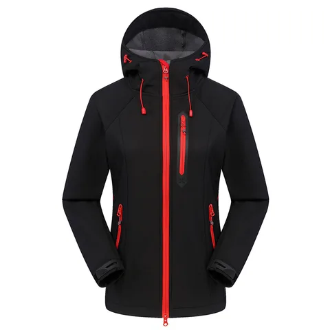 Куртка Facecozy Женская осенне-зимняя для активного отдыха, походов, бега, рыбалки и кемпинга, ветрозащитная быстросохнущая куртка