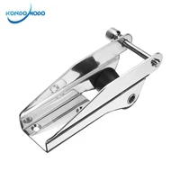 bow anchor roller fixed anchor fairlead stainless steel 316 marine boat docking nylon roller spring loaded pin prevent