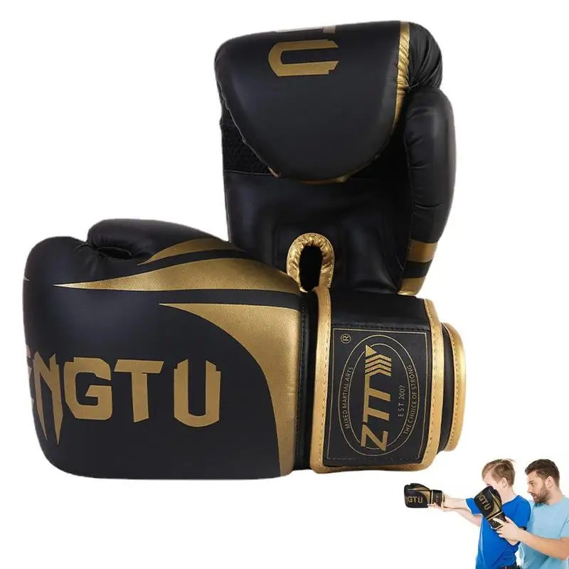 

Боксерские перчатки для перфорации, профессиональные тренировочные перчатки с защитой запястья, перчатки для бокса, тяжелая сумка для воркаута