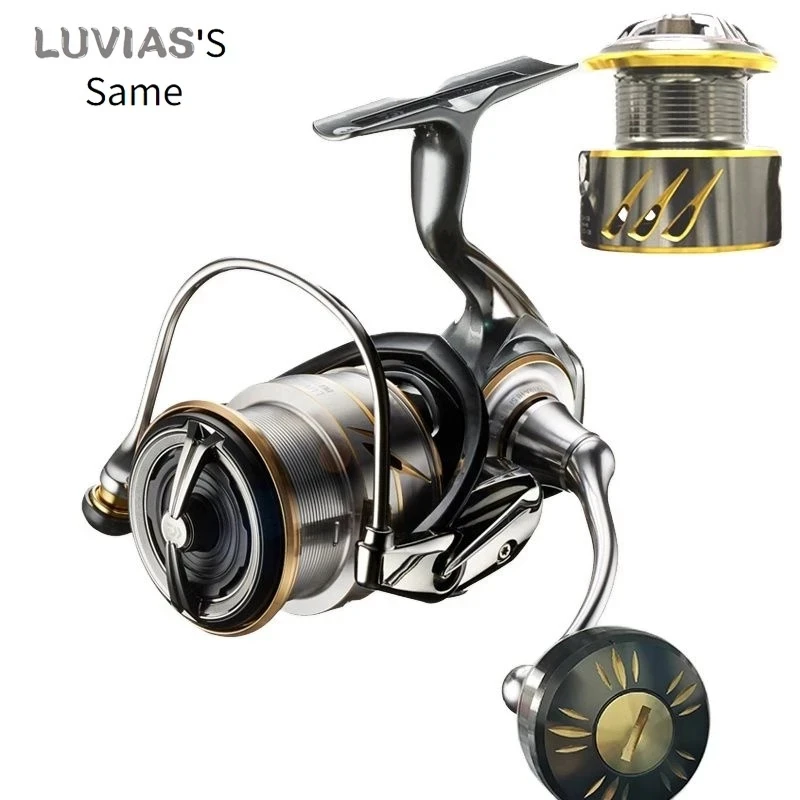 Enlarge Extra spare spool Spinning fishing reel 9+1 BEARINGS Saltwater Fishing Tackle MAX Drag 55(LB)
