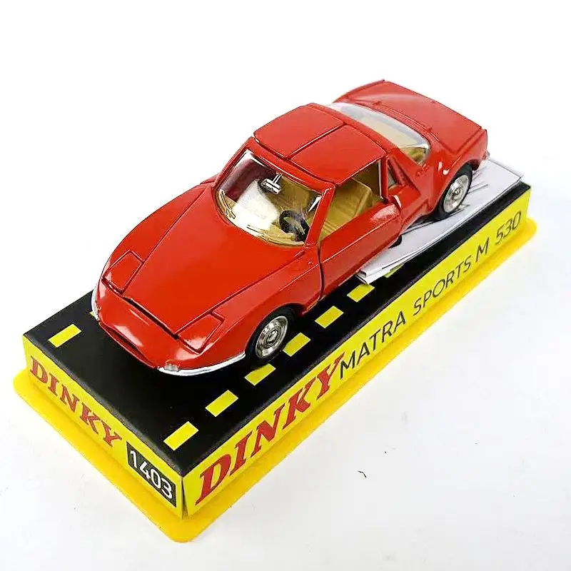 Фото Игрушки DINKY 1:43, MATA SPORTS M 530, легкосплавный автомобиль, литье под давлением и игрушечный транспорт, модель автомобиля, миниатюрная масштабная модель автомобиля для детей №5