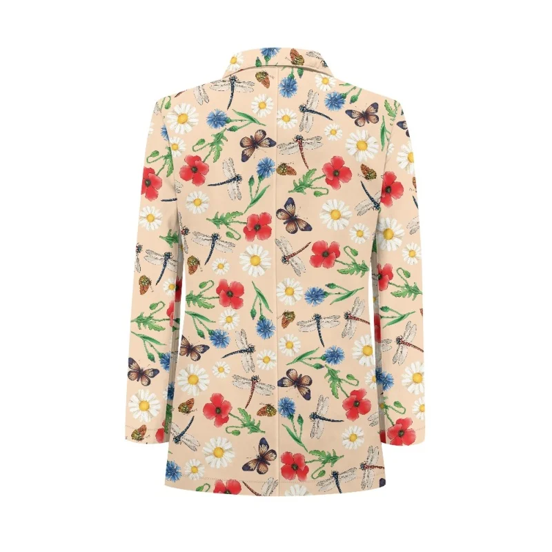 Noisydesigns/женская одежда с объемными бабочками и цветочным принтом Элегантные