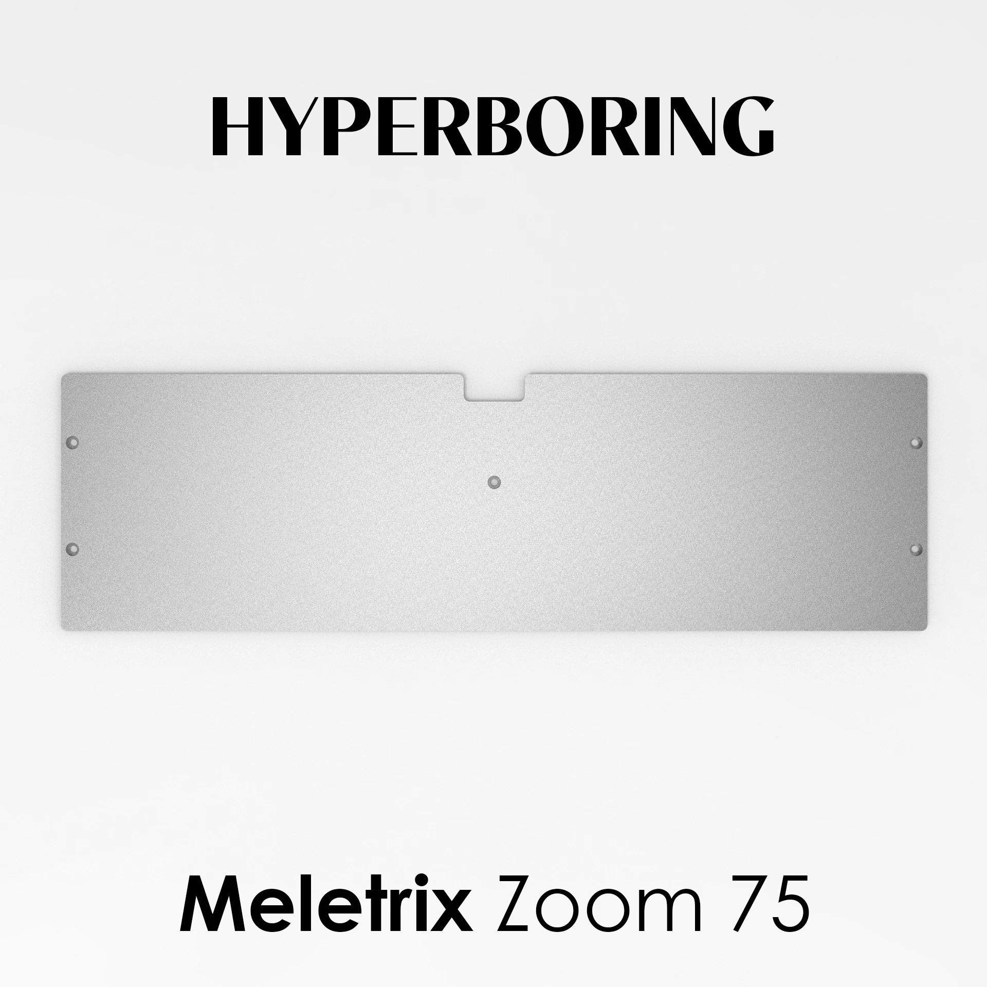

Meletrix Zoom 75 Keyboard Stainless Steel Weight Block