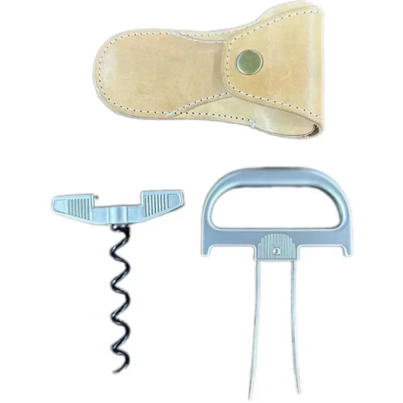 Портативная открывалка для винных бутылок с корпусом из сплава-открывает