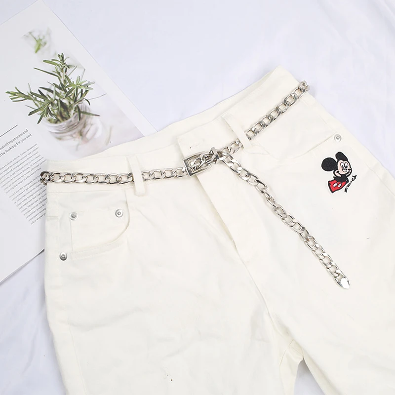 MYMC Metal Chain Belt Gold Silver Waistband for Dress Jeans Pants Fashion Woman Decorative Clothes Accessories Waist Chains