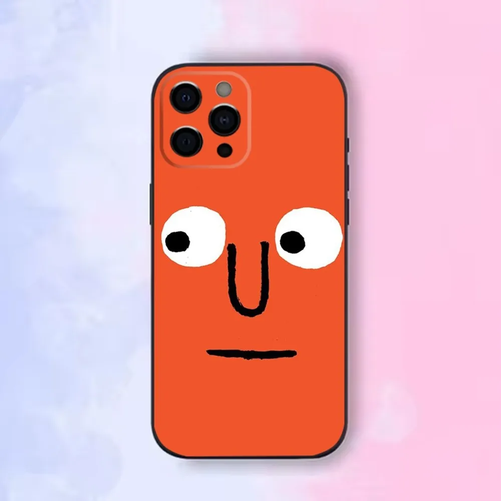 Чехол для телефона J-Jean Jullien iPhone 16 15 14 13 12 Mini 11 Pro XR X XS MAX 7 8 Plus силиконовый чехол
