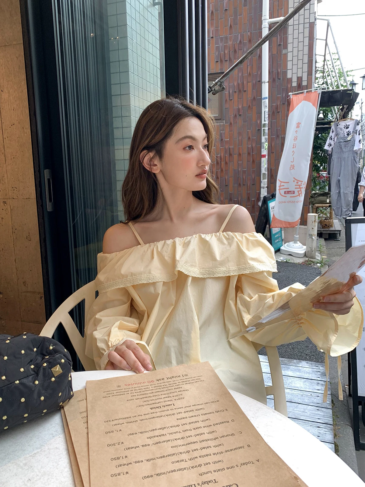 Женский слинг с открытыми плечами и листьями лотоса кружевной воротник ремешок