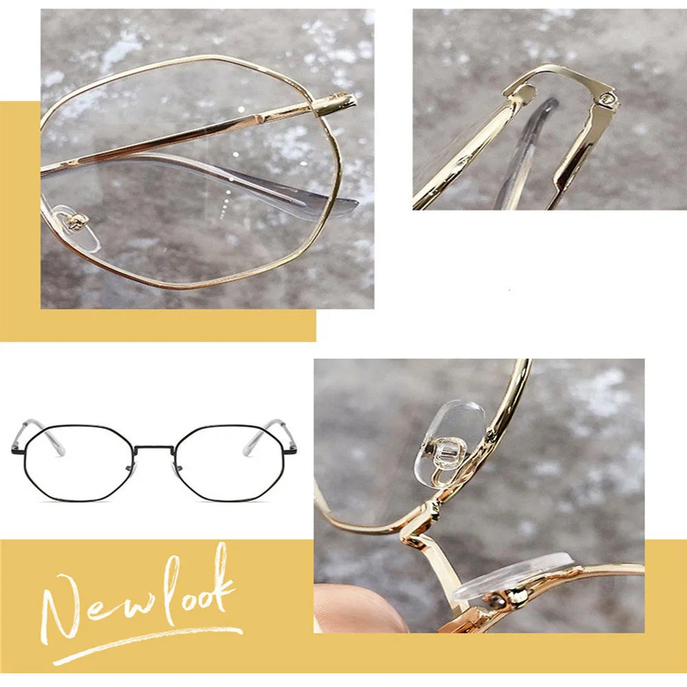 Мужские и женские компьютерные очки kвысокого качества с восьмиугольной оправой