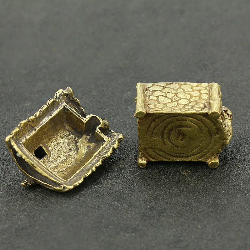 Винтажные латунные Мини-аксессуары для украшения стола домашних животных