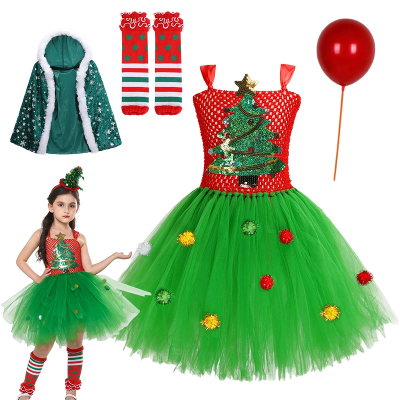Новинка 2023 года детское платье для девочек рождественская юбка балета и танцев
