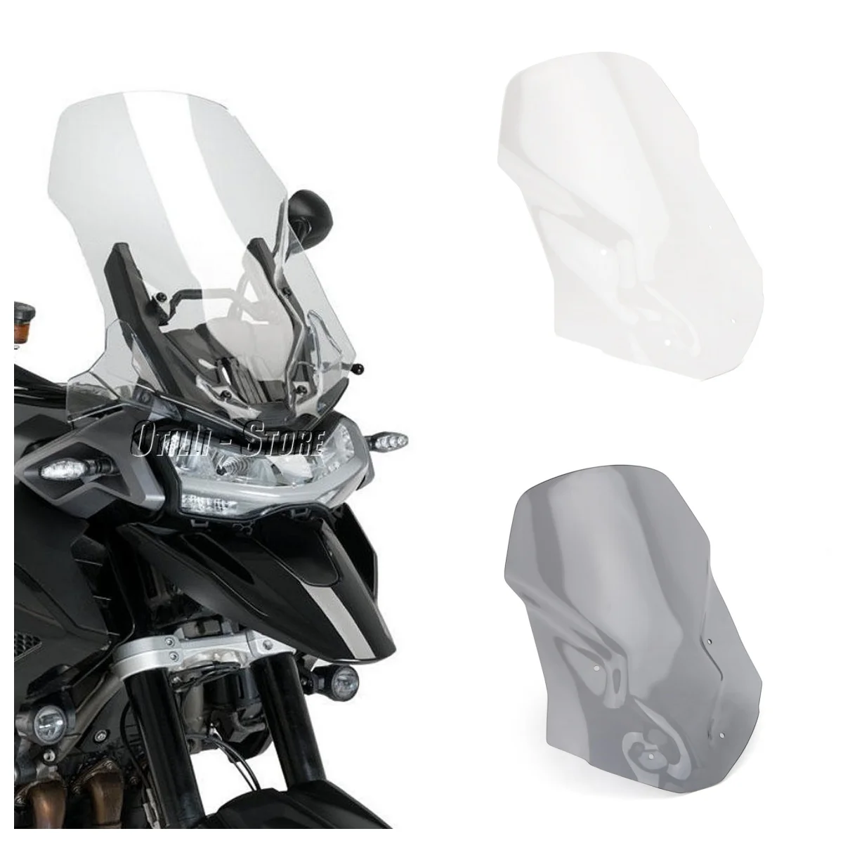 Лобовое стекло мотоцикла OTILLI для Triumph Tiger 1200 GT Pro Rally Explorer 2022-2024 ветрозащитный чехол