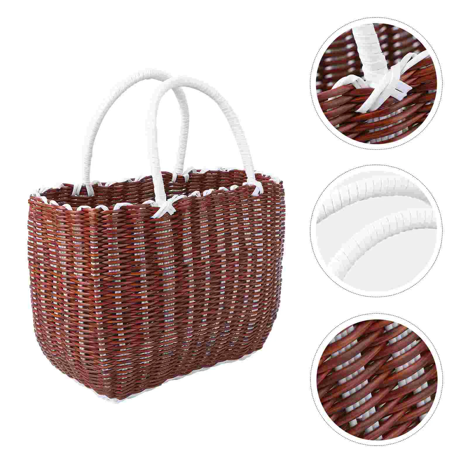 

Plastic Containers Basket Gift Storage Household Agricultural Products Shopping