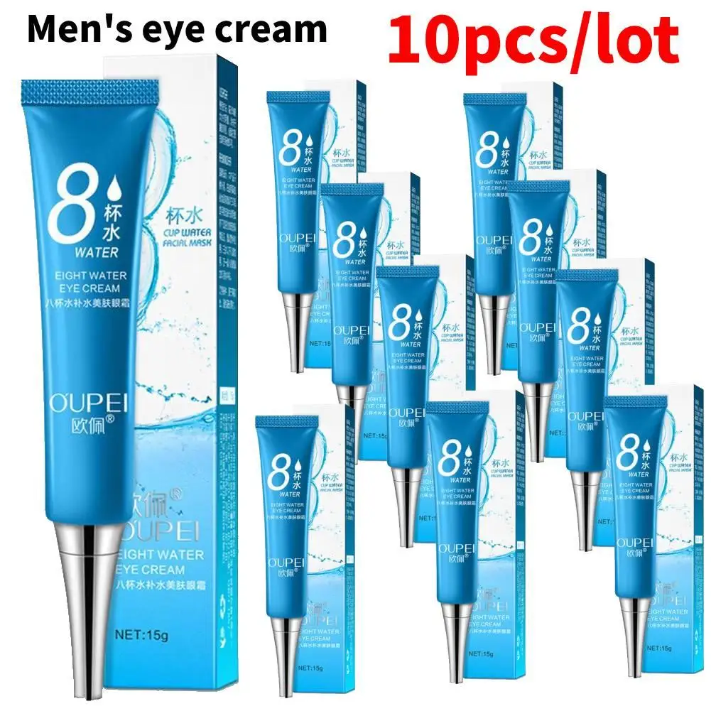

10X Men Eye Cream Hyaluronate Cool Eye Gel Moisturizing Under Eye Cream For Dark Circles Puffiness Fine Lines Eyesential Serum