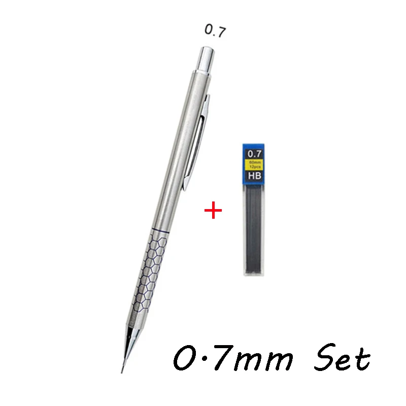 

Механические карандаши MROOFUL металлические 0.5 0.7 0.9 мм 2B/HB