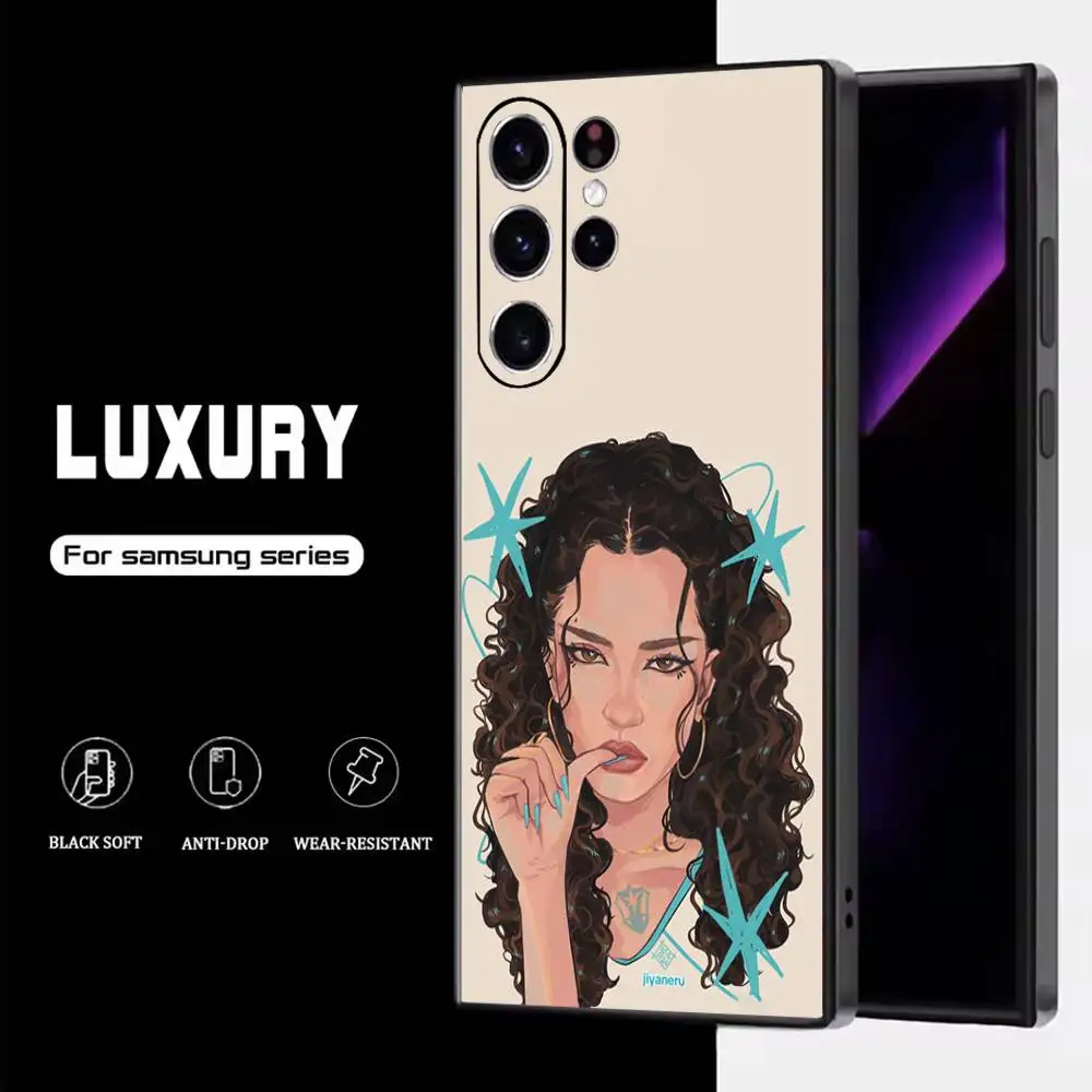 Фото K-Katseye Gnarly Group Phone Case For Samsung S25,S24,S23,S22,S21,S20,S10,Ultra,Plus,Lite,FE,Soft Silicone Black Cover №2