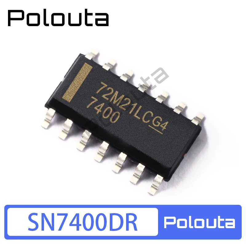 

5 Pcs SN7400DR SN7400DG4 SN7400 7400 Polouta SOP-14 Arduino Nano Free Shipping Diy Kit Electronics Integrated Circuits