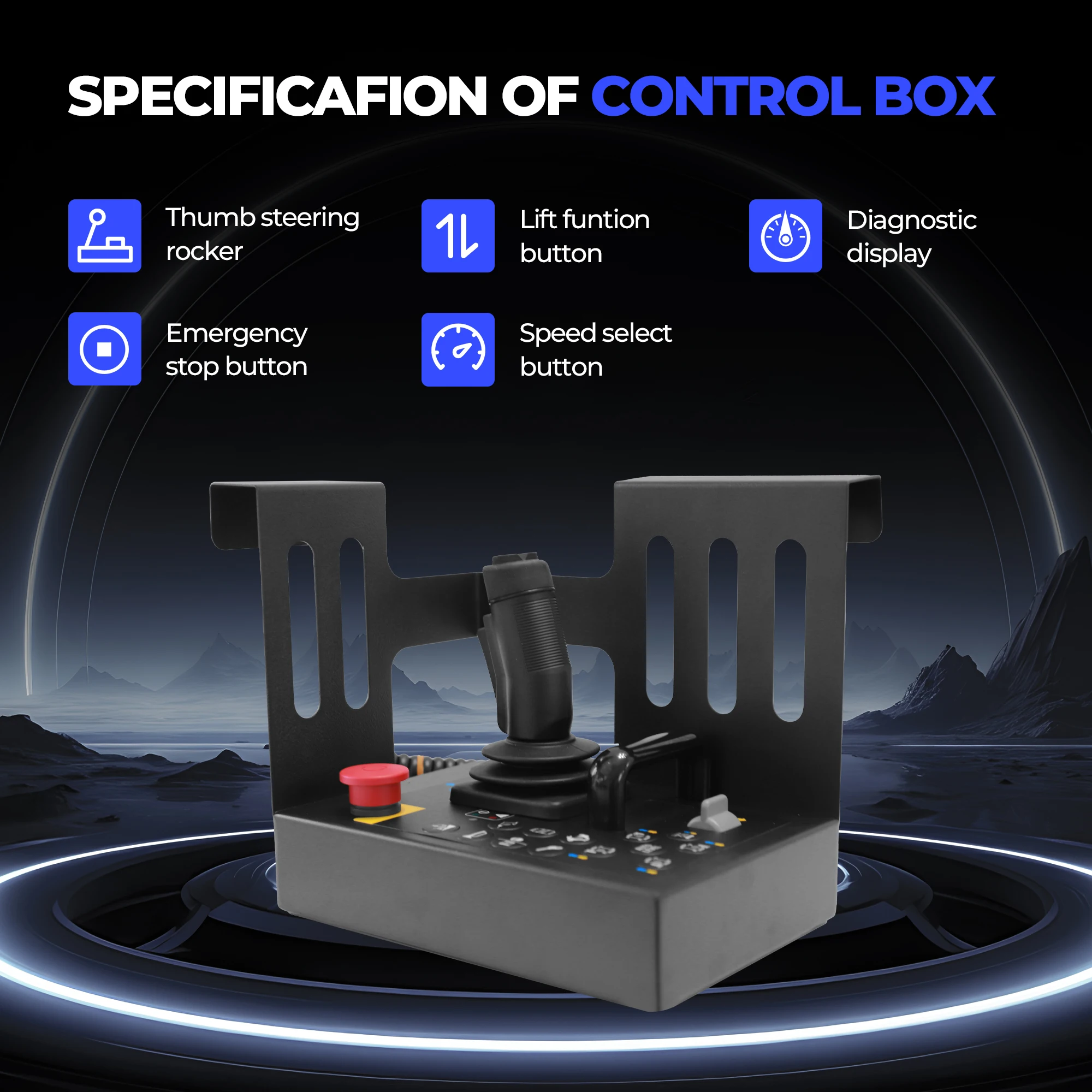 Фото Блок управления платформой 99161 99161GT для ножничных подъемников Genie Gen2 RT GS2668 GS3268 GS3384 GS3390/5390 №4
